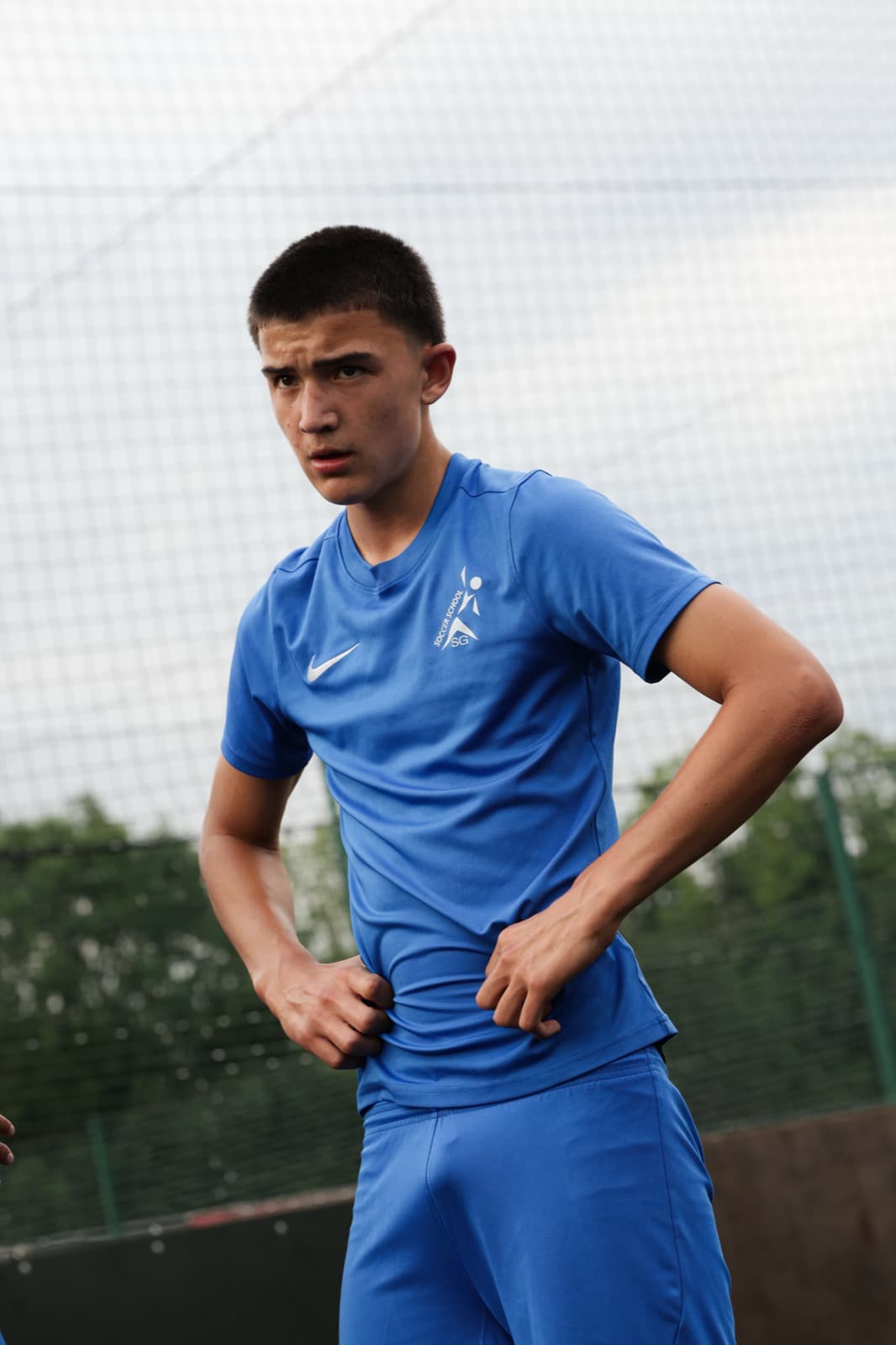 SG Elite player in training kit